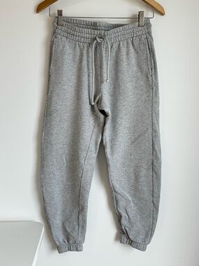 TNA COZY SWEATFLEECE BOYFRIEND SWEATPANT - GREY - XS